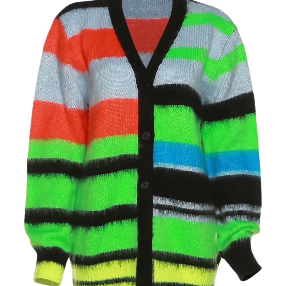 “Courtney” Colorful Cardigan